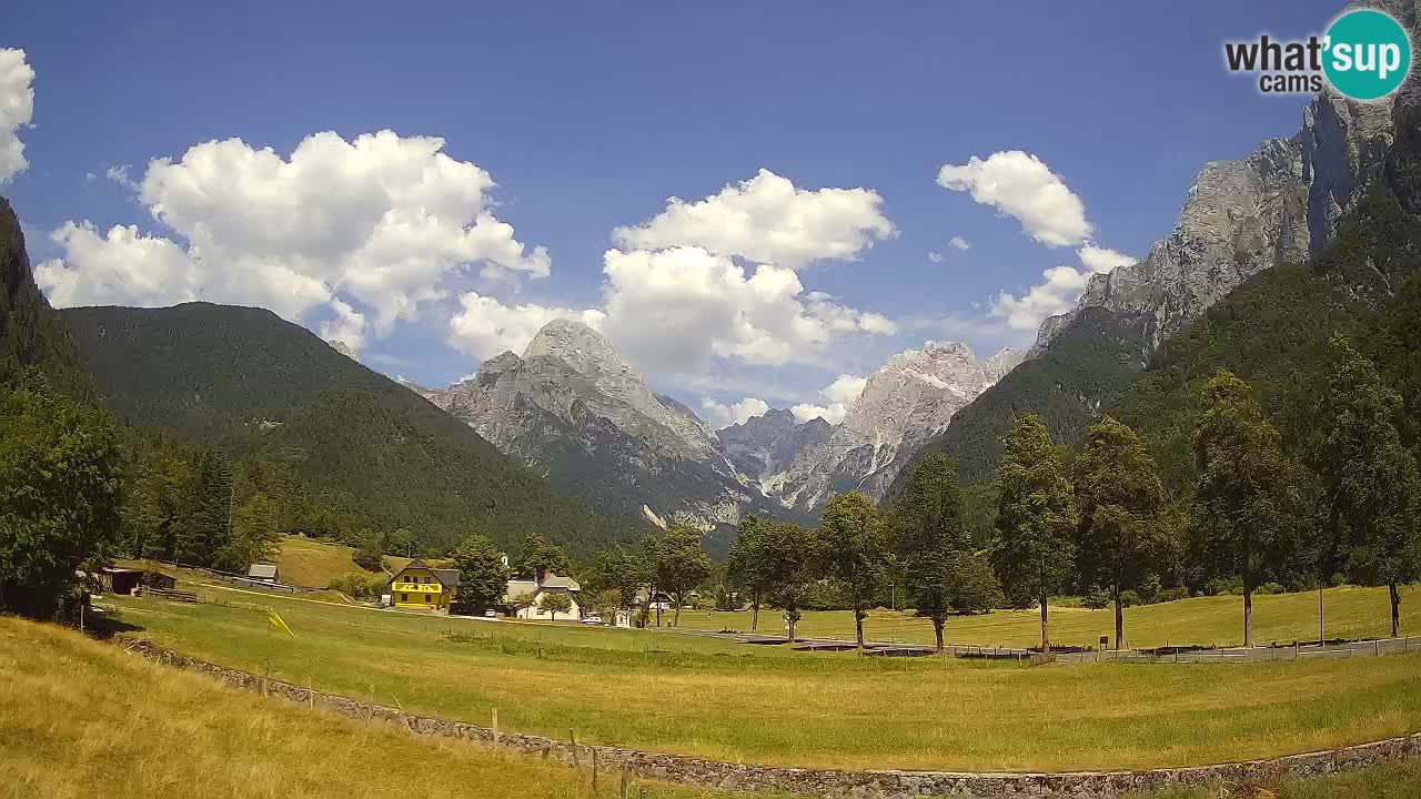 Spletna kamera Smučišče Log pod Mangartom – Bovec