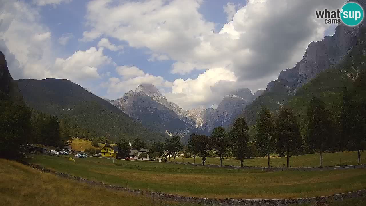 Cámara web en vivo Estación de esquí Log pod Mangartom – Bovec – Eslovenia