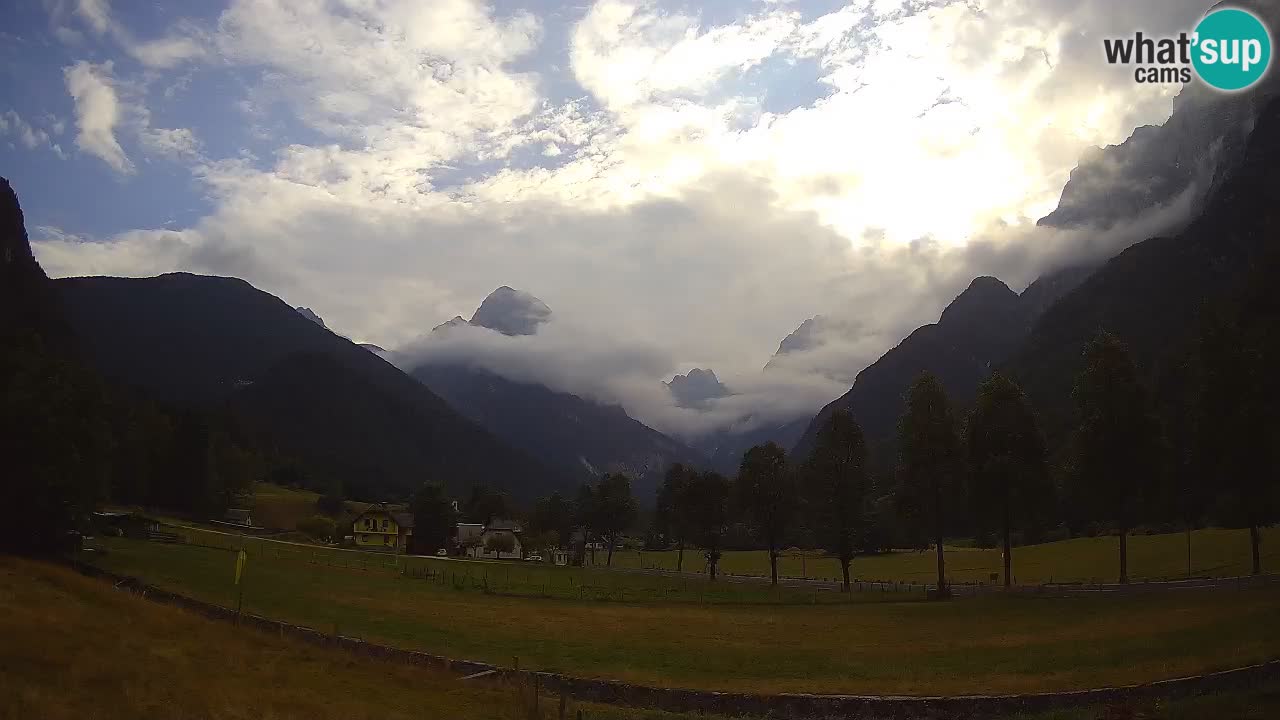 Spletna kamera Smučišče Log pod Mangartom – Bovec
