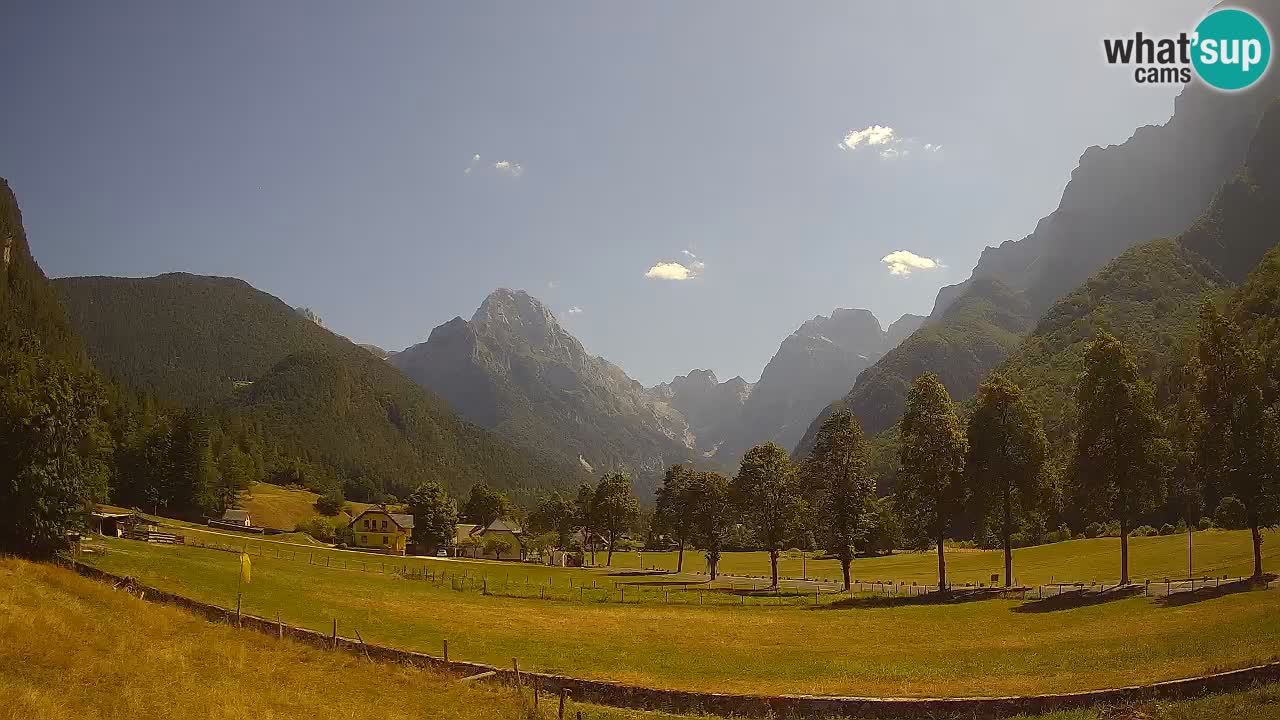 Spletna kamera Smučišče Log pod Mangartom – Bovec