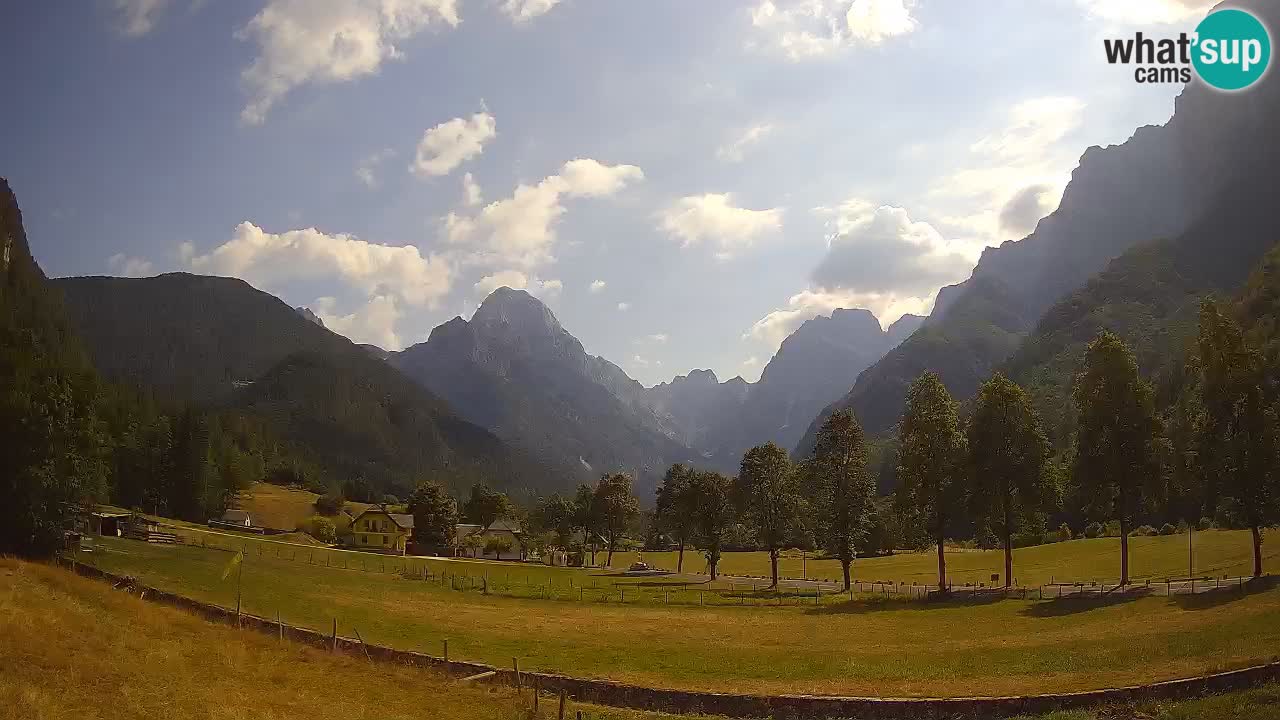 Cámara web en vivo Estación de esquí Log pod Mangartom – Bovec – Eslovenia