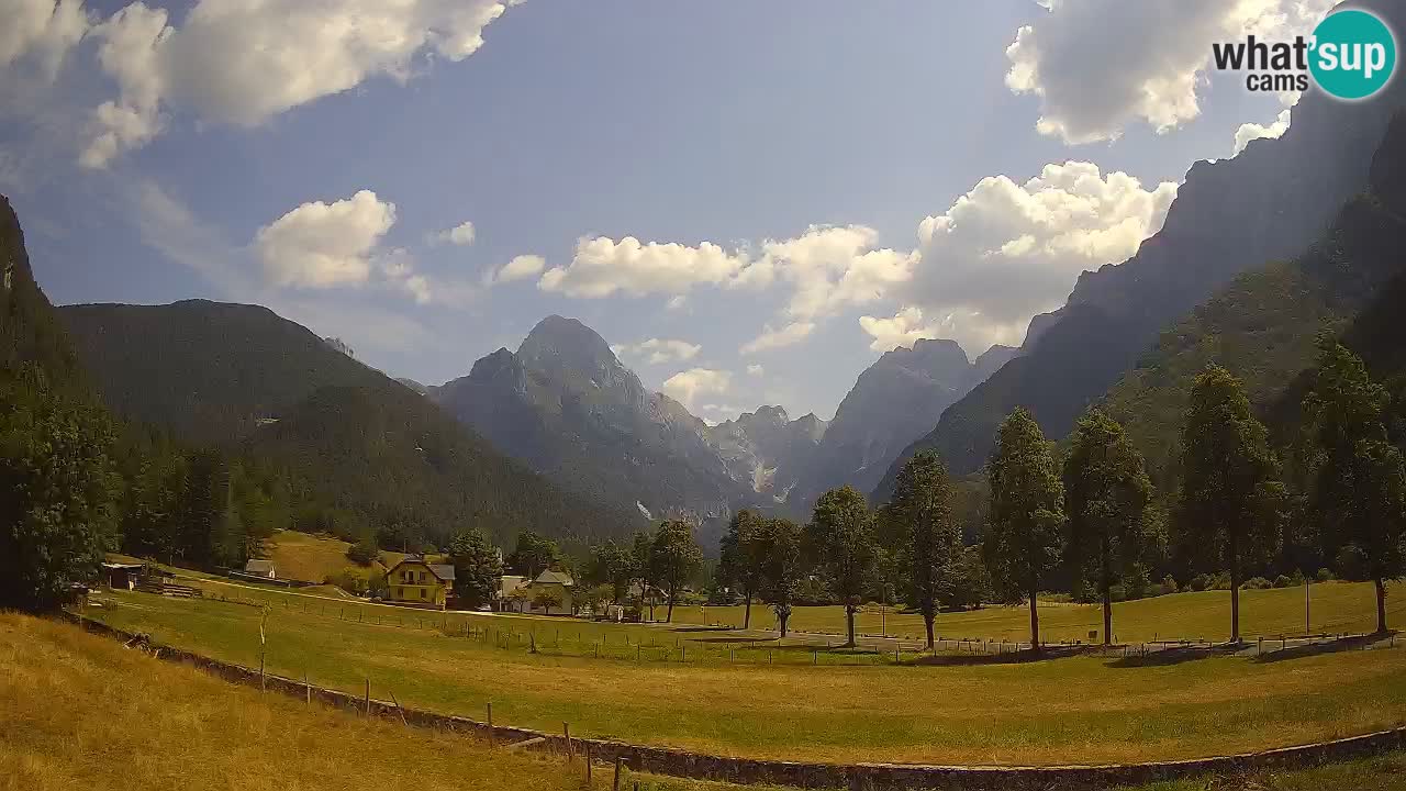 Spletna kamera Smučišče Log pod Mangartom – Bovec