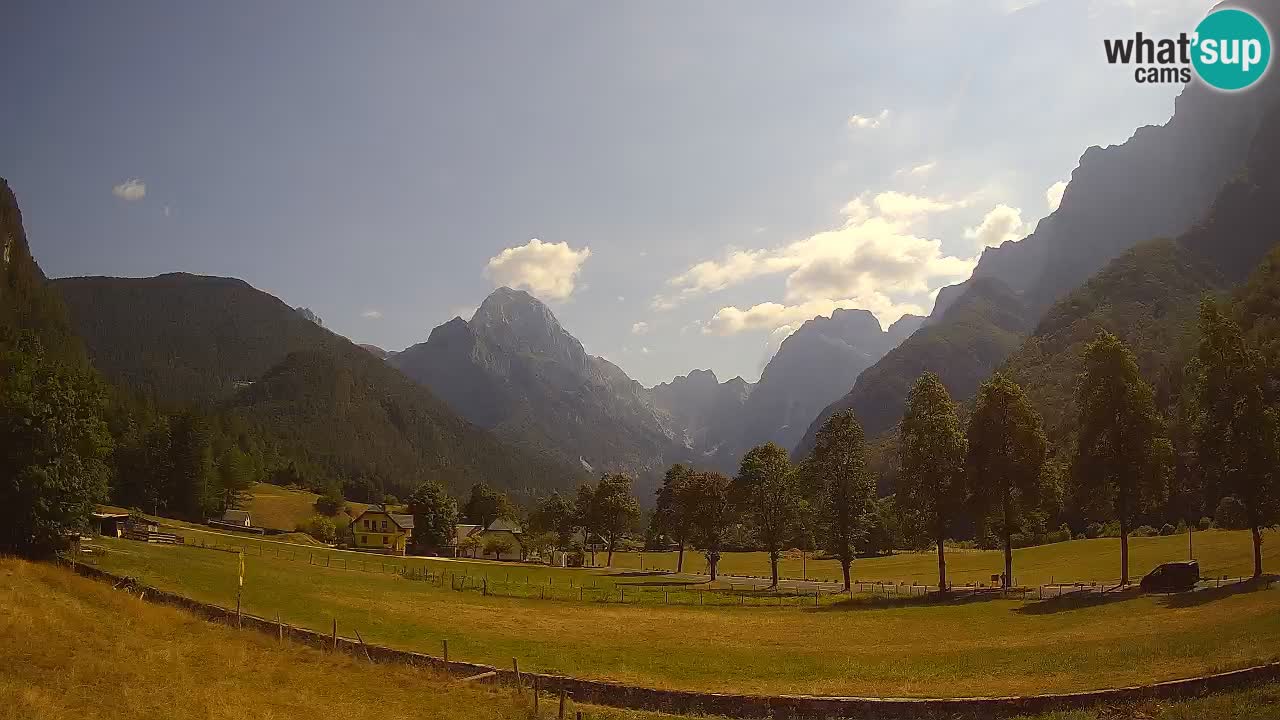 Cámara web en vivo Estación de esquí Log pod Mangartom – Bovec – Eslovenia