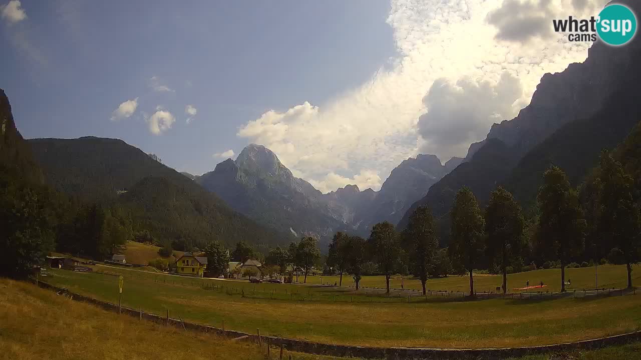 Cámara web en vivo Estación de esquí Log pod Mangartom – Bovec – Eslovenia