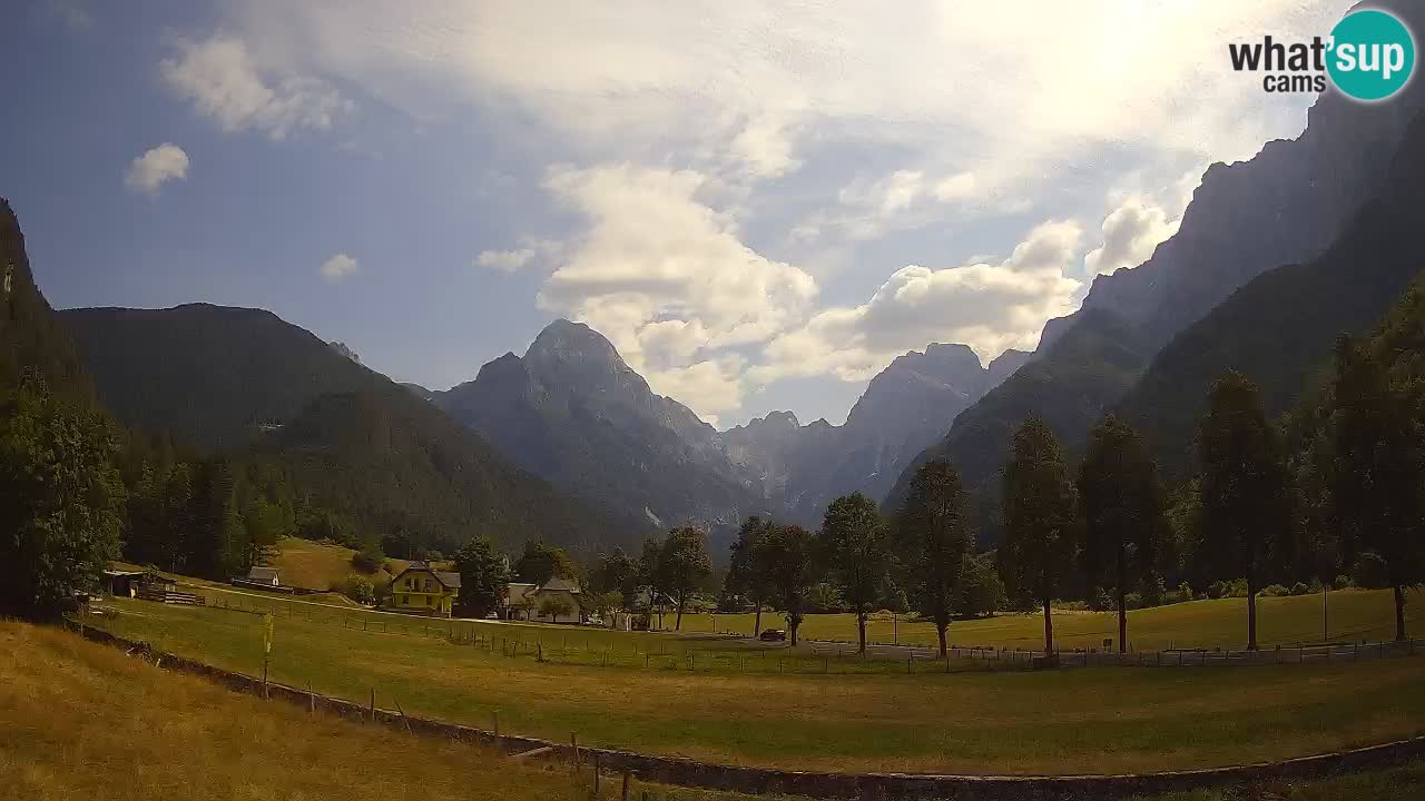 Cámara web en vivo Estación de esquí Log pod Mangartom – Bovec – Eslovenia