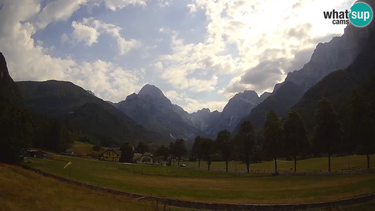 Spletna kamera Smučišče Log pod Mangartom – Bovec