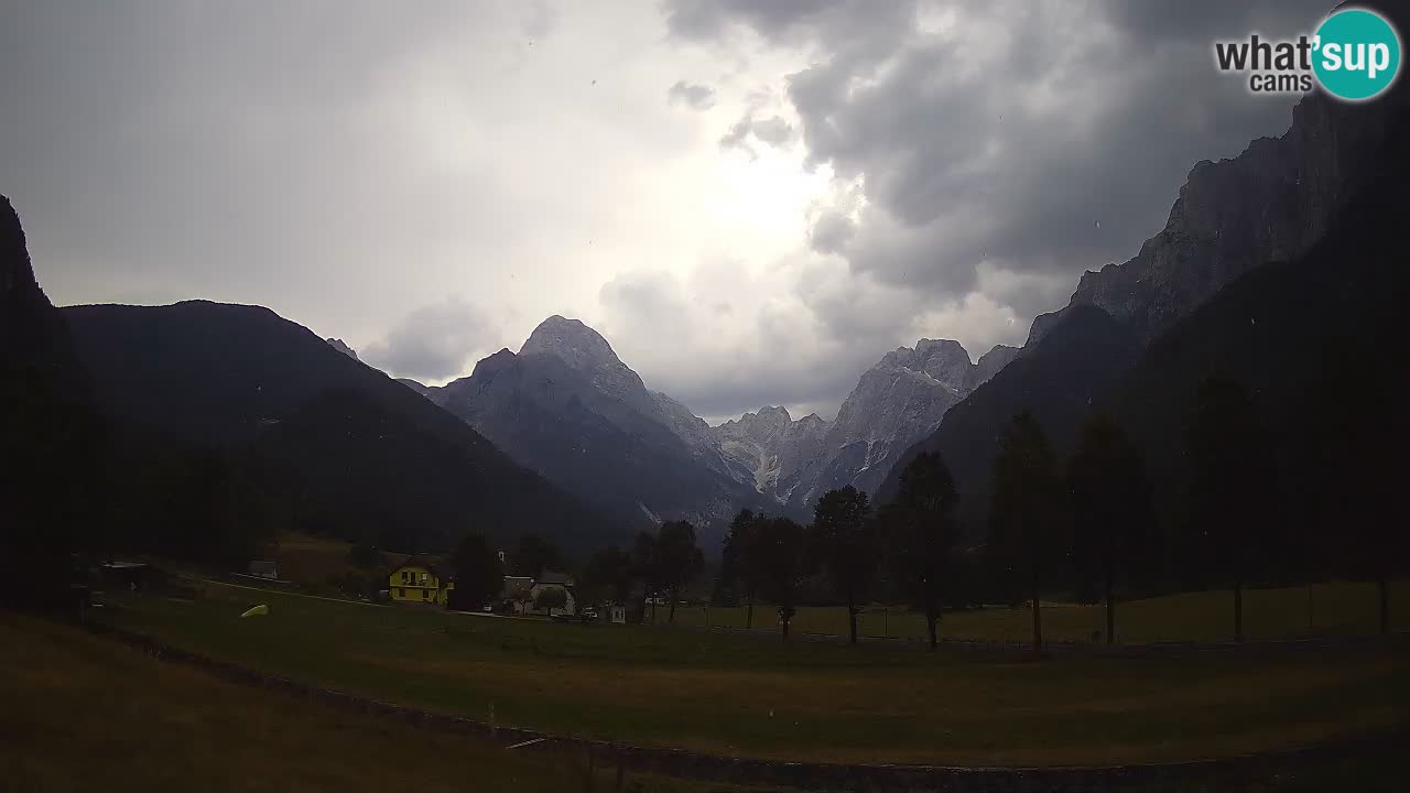 Cámara web en vivo Estación de esquí Log pod Mangartom – Bovec – Eslovenia
