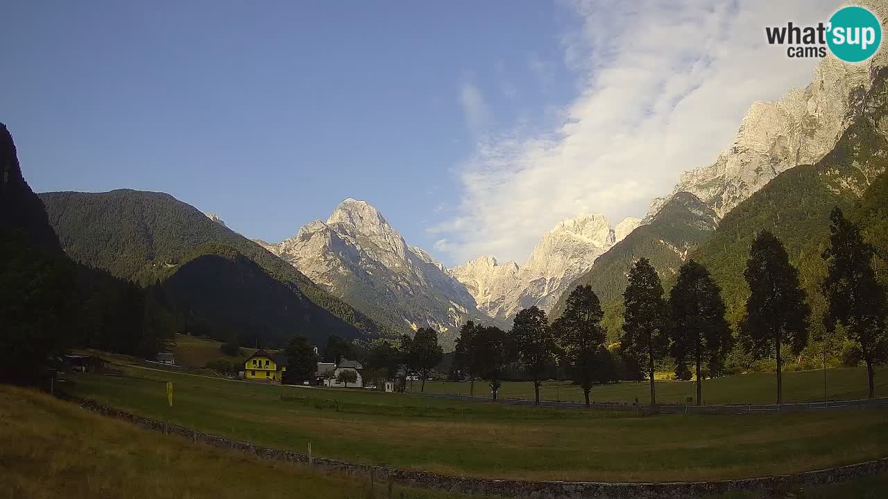 Spletna kamera Smučišče Log pod Mangartom – Bovec