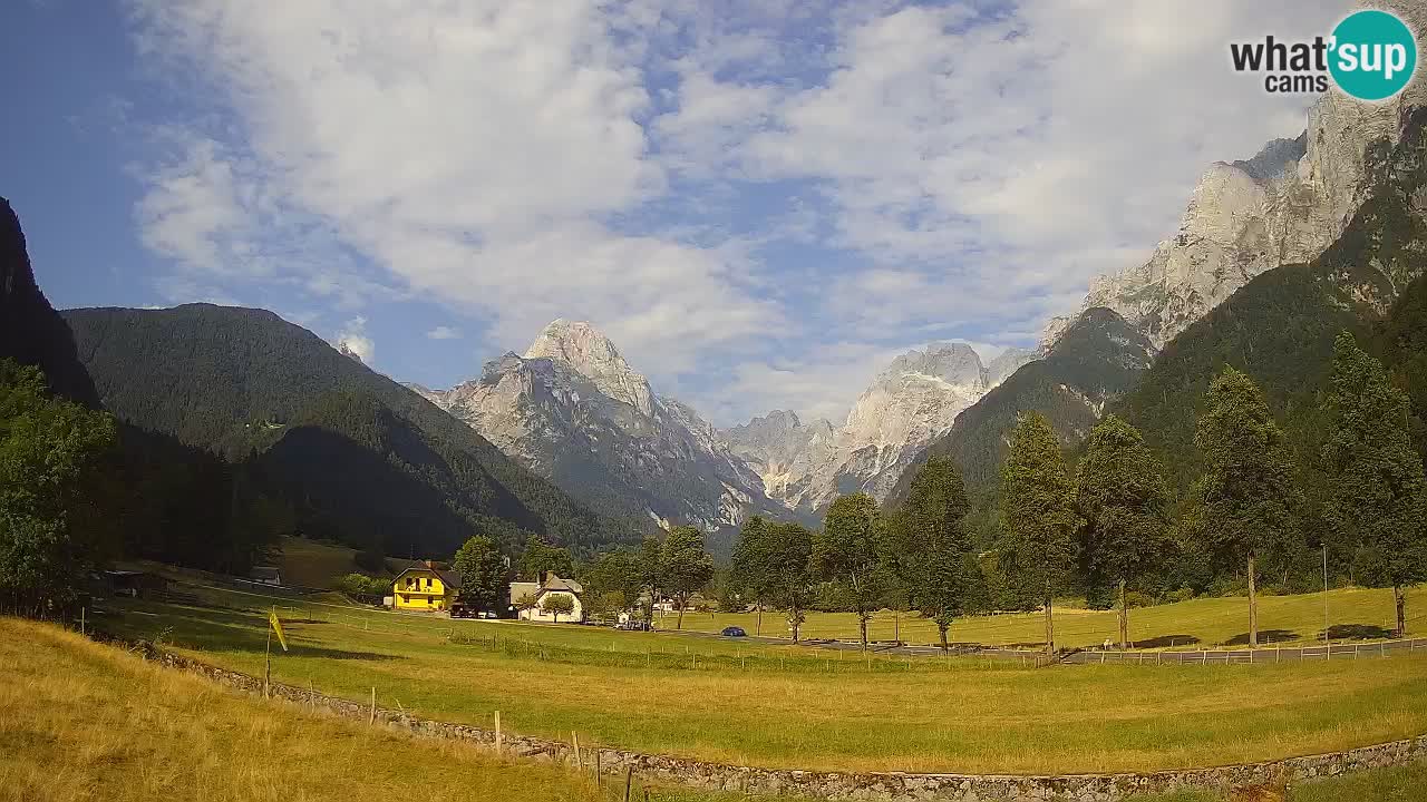 Spletna kamera Smučišče Log pod Mangartom – Bovec