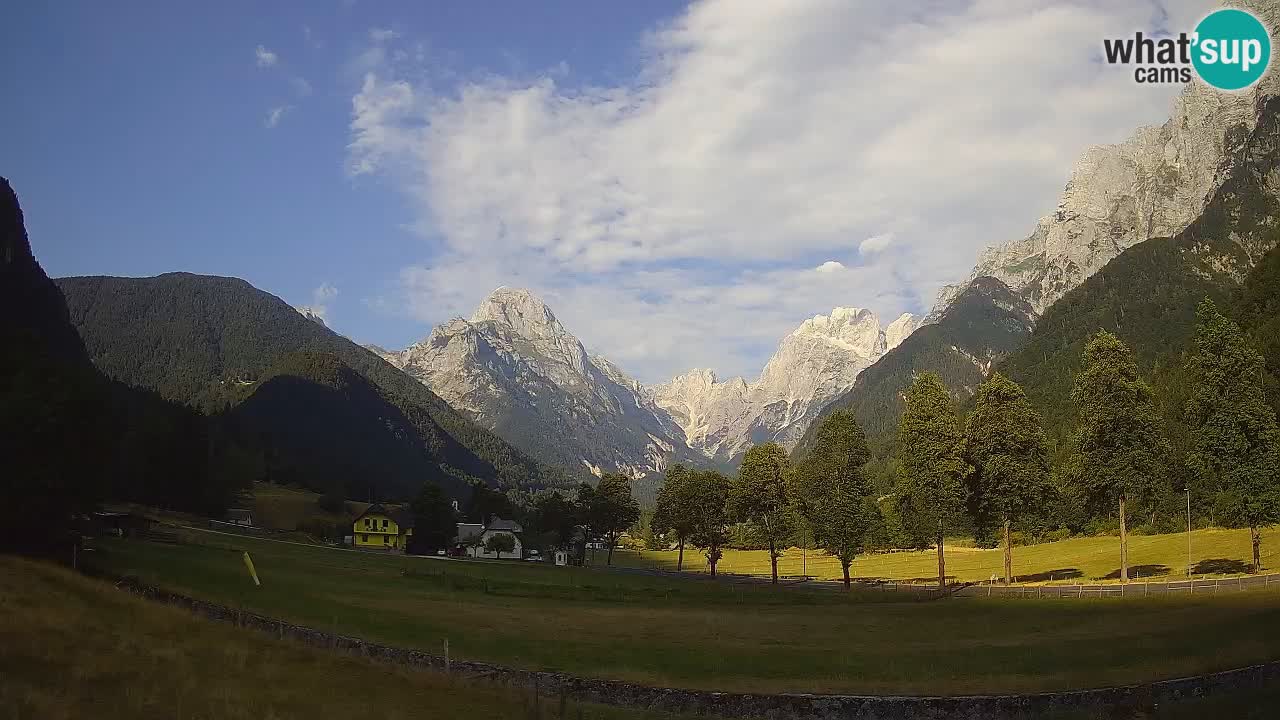 Cámara web en vivo Estación de esquí Log pod Mangartom – Bovec – Eslovenia