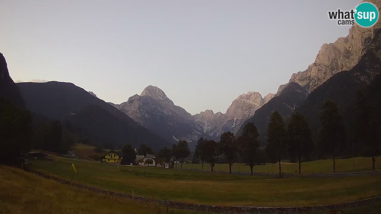 Cámara web en vivo Estación de esquí Log pod Mangartom – Bovec – Eslovenia