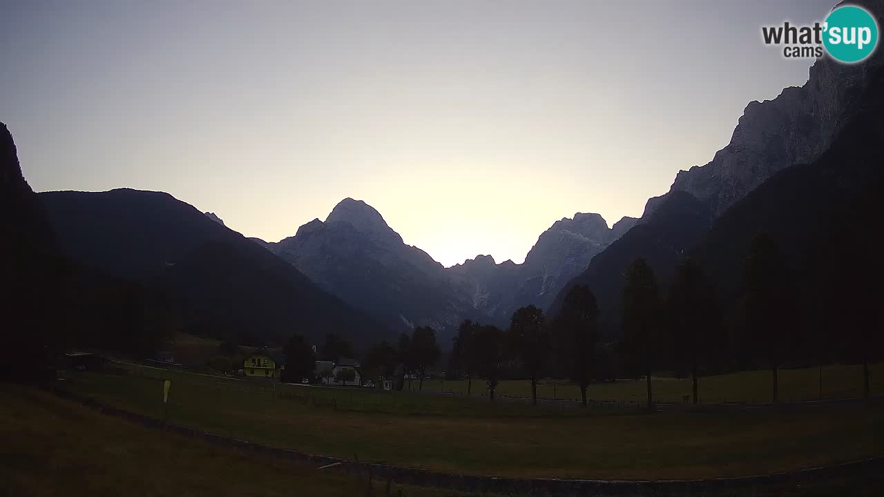 Cámara web en vivo Estación de esquí Log pod Mangartom – Bovec – Eslovenia