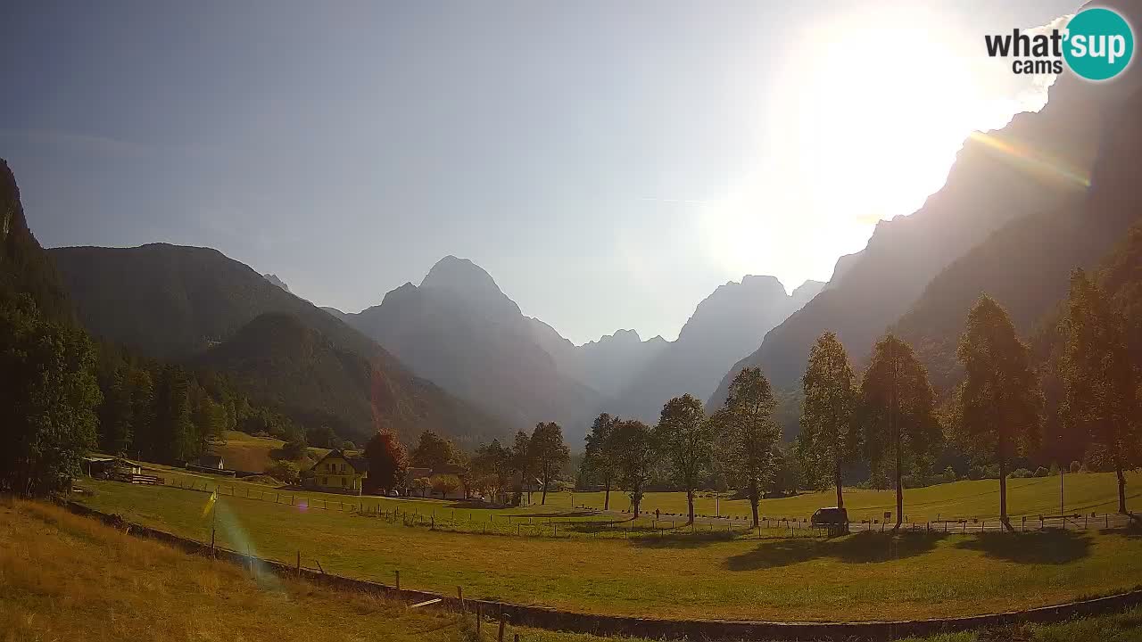 Spletna kamera Smučišče Log pod Mangartom – Bovec