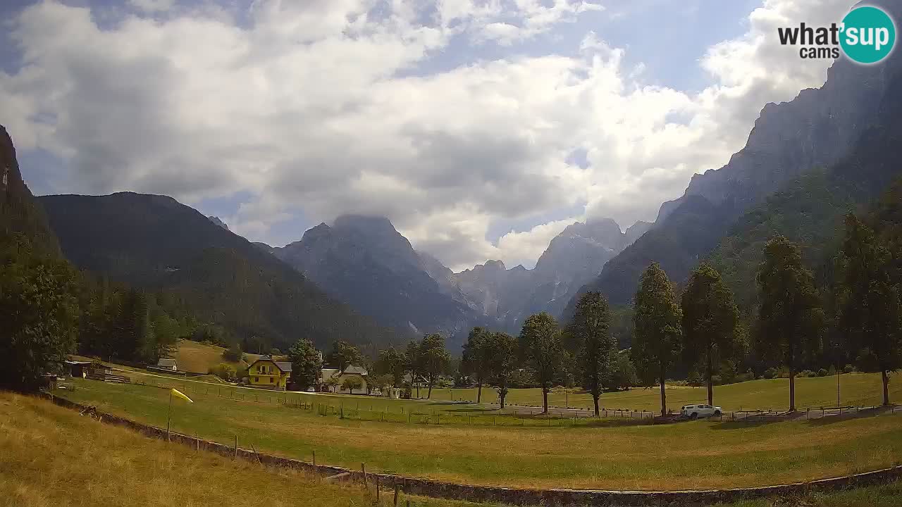 Spletna kamera Smučišče Log pod Mangartom – Bovec