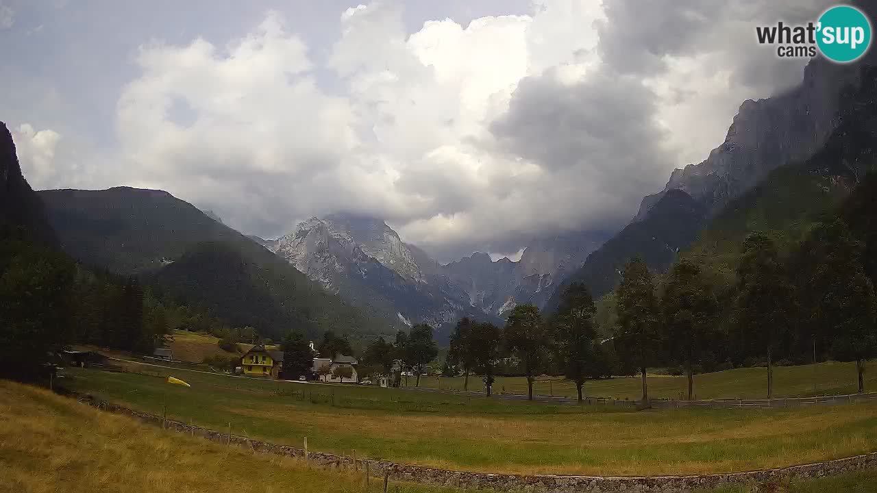 Spletna kamera Smučišče Log pod Mangartom – Bovec