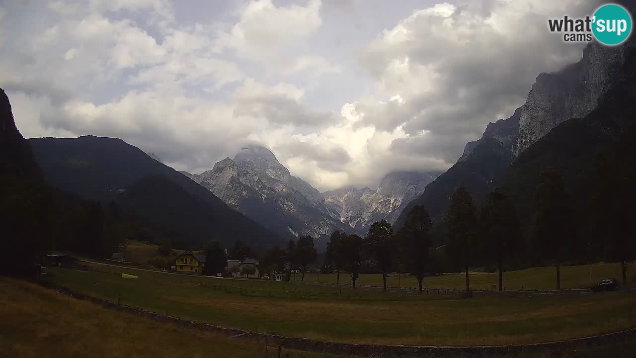 Cámara web en vivo Estación de esquí Log pod Mangartom – Bovec – Eslovenia