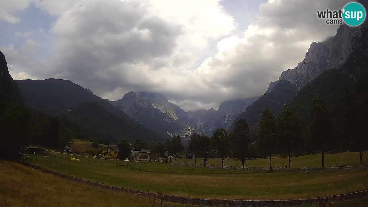 Cámara web en vivo Estación de esquí Log pod Mangartom – Bovec – Eslovenia