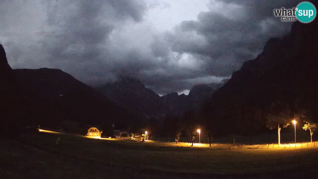 Cámara web en vivo Estación de esquí Log pod Mangartom – Bovec – Eslovenia