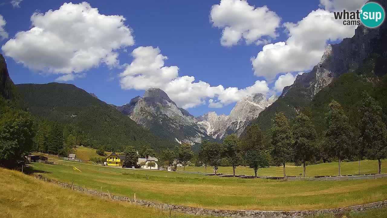 Cámara web en vivo Estación de esquí Log pod Mangartom – Bovec – Eslovenia