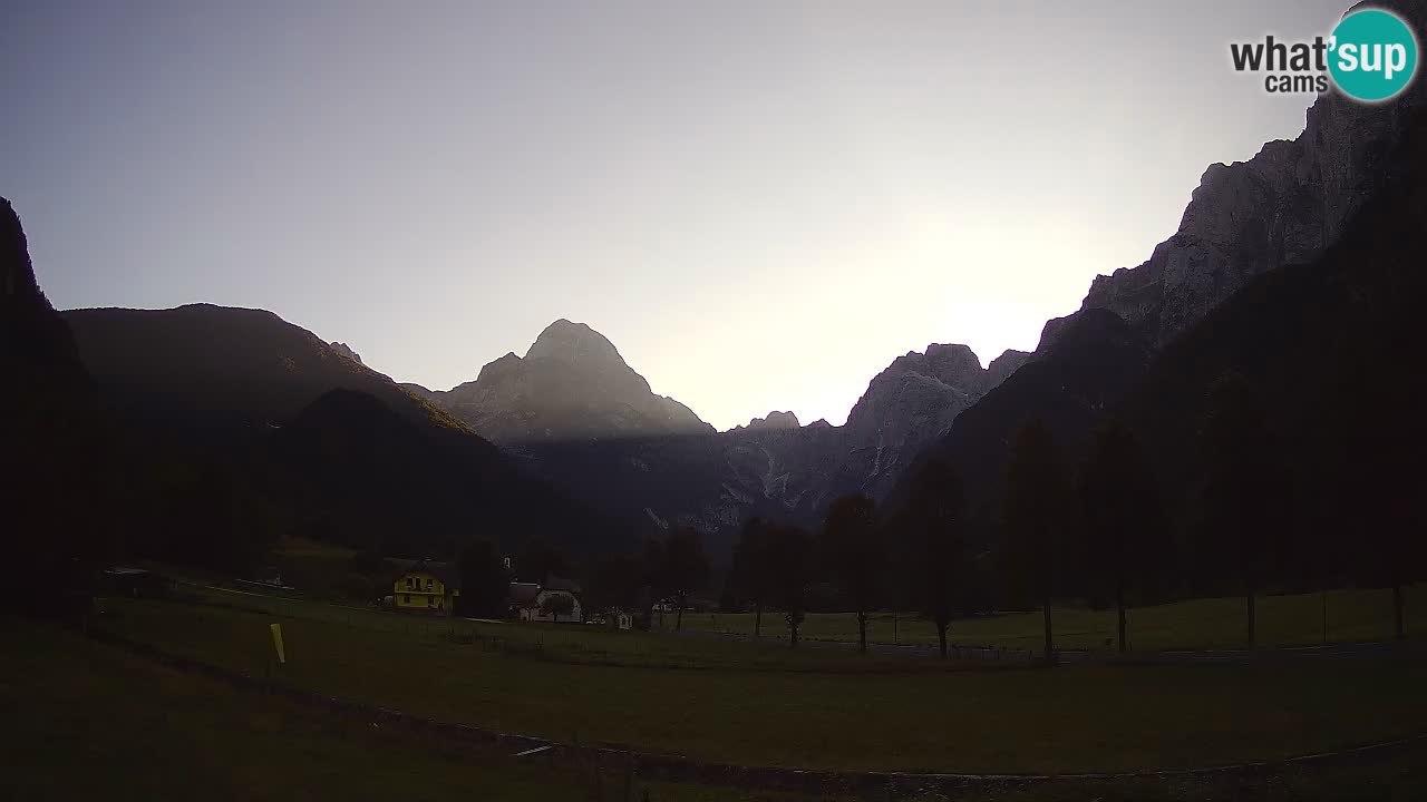 Spletna kamera Smučišče Log pod Mangartom – Bovec