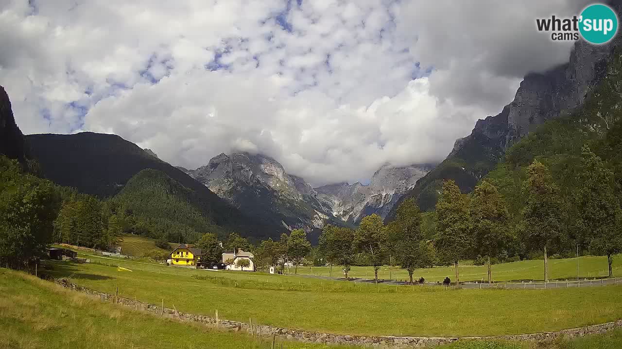 Spletna kamera Smučišče Log pod Mangartom – Bovec