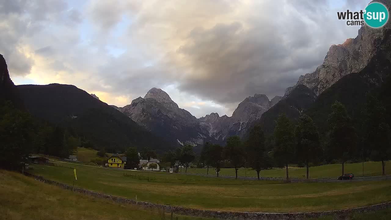Cámara web en vivo Estación de esquí Log pod Mangartom – Bovec – Eslovenia