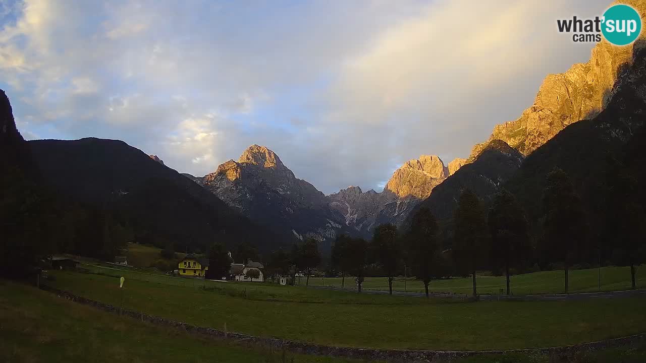 Cámara web en vivo Estación de esquí Log pod Mangartom – Bovec – Eslovenia