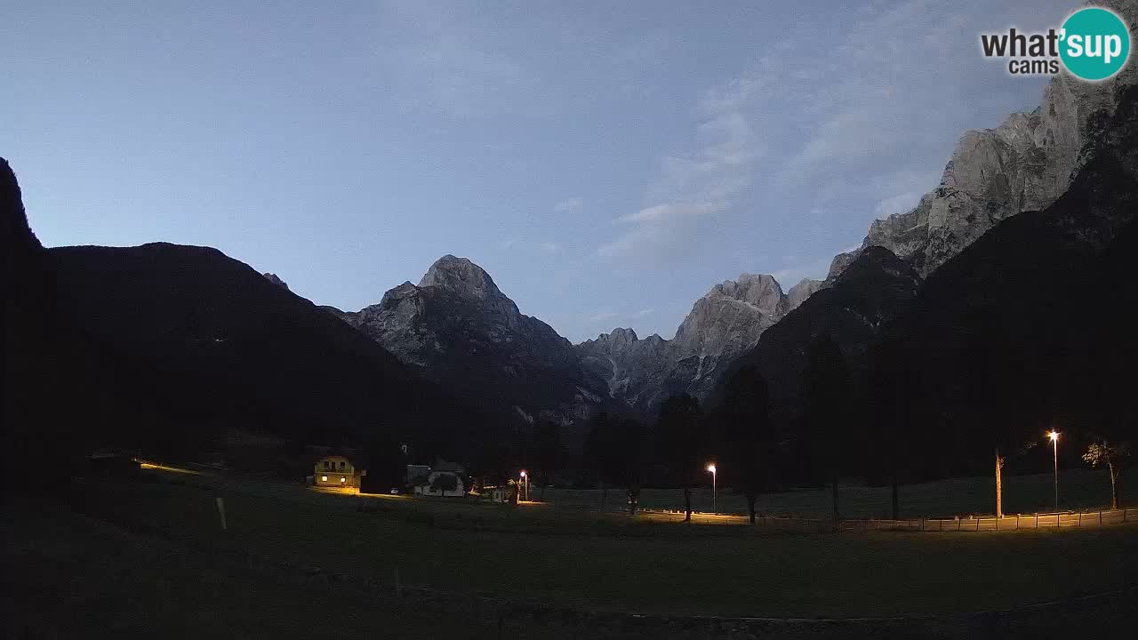 Cámara web en vivo Estación de esquí Log pod Mangartom – Bovec – Eslovenia