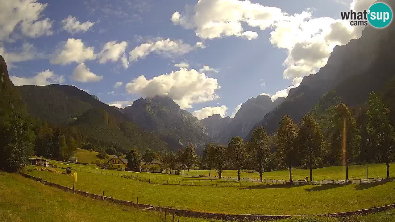 Cámara web en vivo Estación de esquí Log pod Mangartom – Bovec – Eslovenia