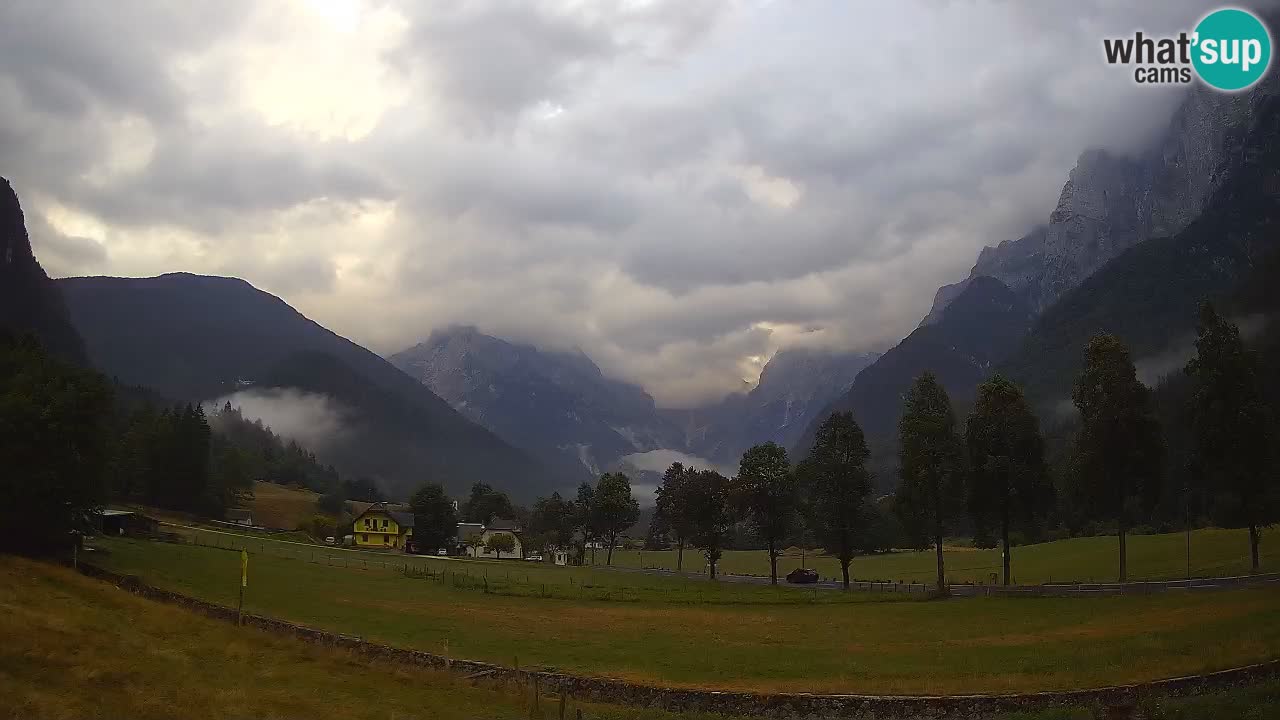 Cámara web en vivo Estación de esquí Log pod Mangartom – Bovec – Eslovenia
