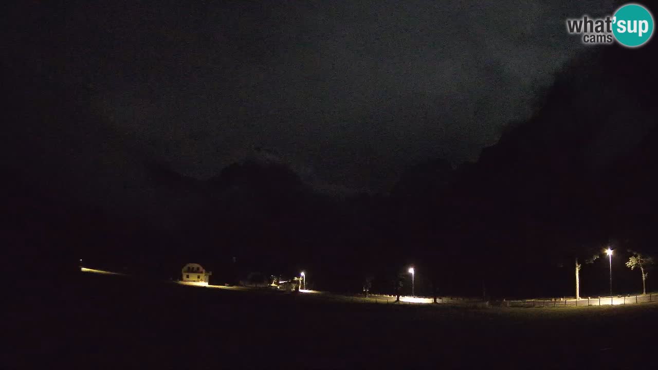Spletna kamera Smučišče Log pod Mangartom – Bovec