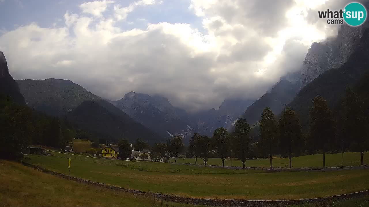 Cámara web en vivo Estación de esquí Log pod Mangartom – Bovec – Eslovenia