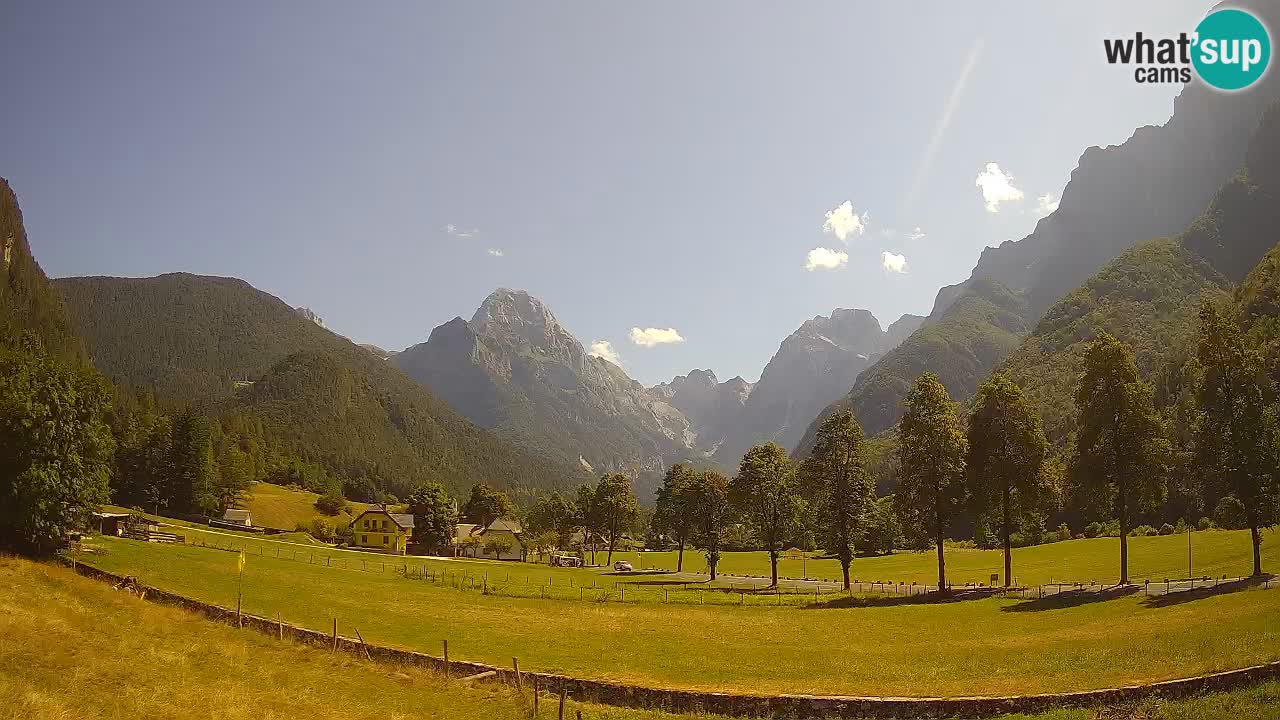 Cámara web en vivo Estación de esquí Log pod Mangartom – Bovec – Eslovenia
