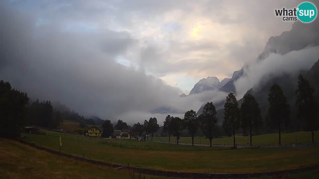 Live webcam Ski resort Log pod Mangartom – Bovec – Slovenia
