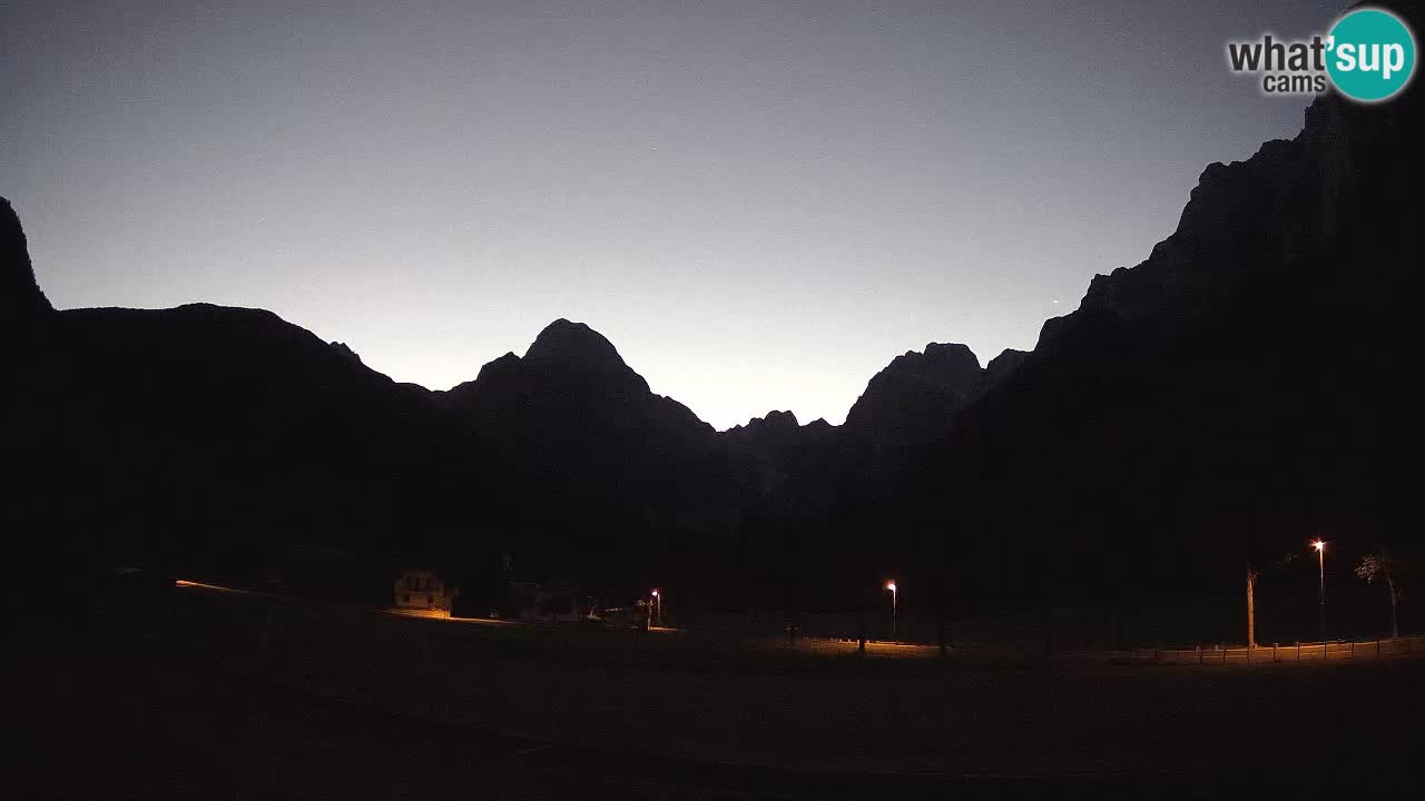 Spletna kamera Smučišče Log pod Mangartom – Bovec