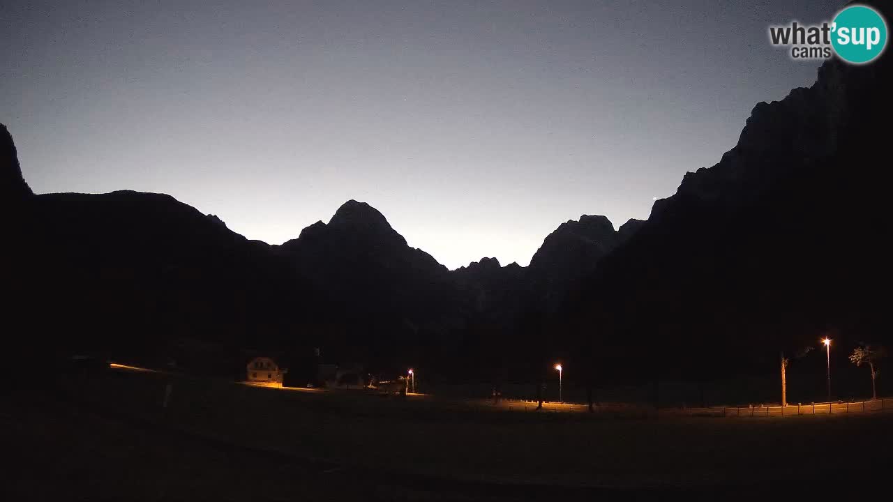Cámara web en vivo Estación de esquí Log pod Mangartom – Bovec – Eslovenia