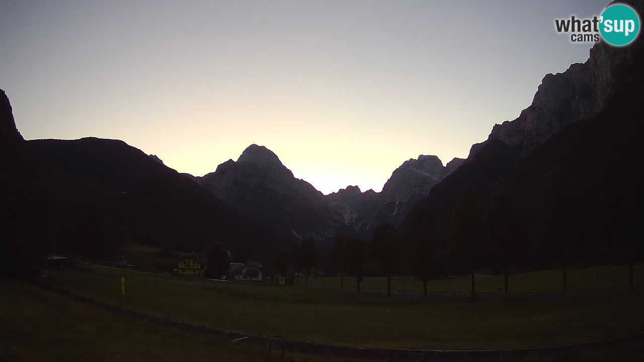Cámara web en vivo Estación de esquí Log pod Mangartom – Bovec – Eslovenia
