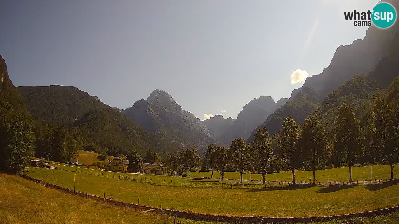 Spletna kamera Smučišče Log pod Mangartom – Bovec