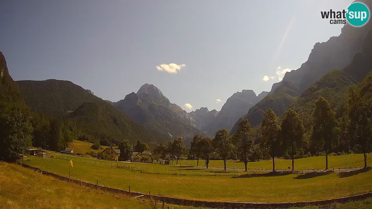 Cámara web en vivo Estación de esquí Log pod Mangartom – Bovec – Eslovenia