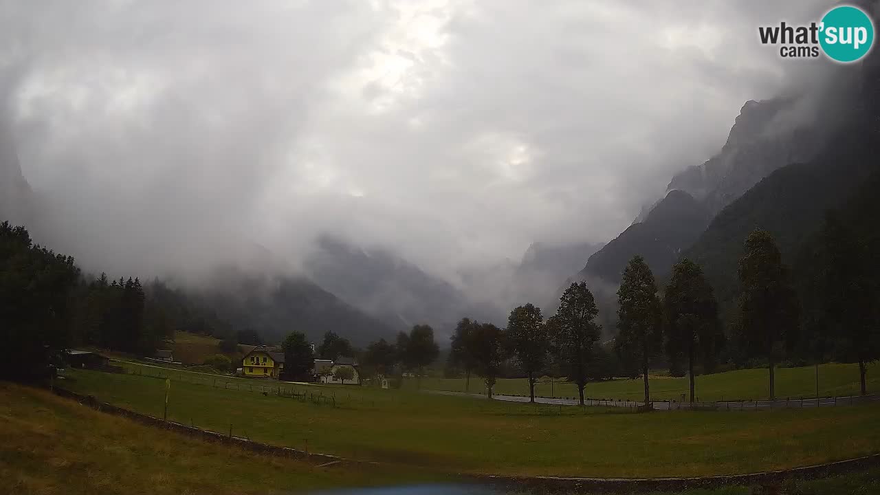 Spletna kamera Smučišče Log pod Mangartom – Bovec