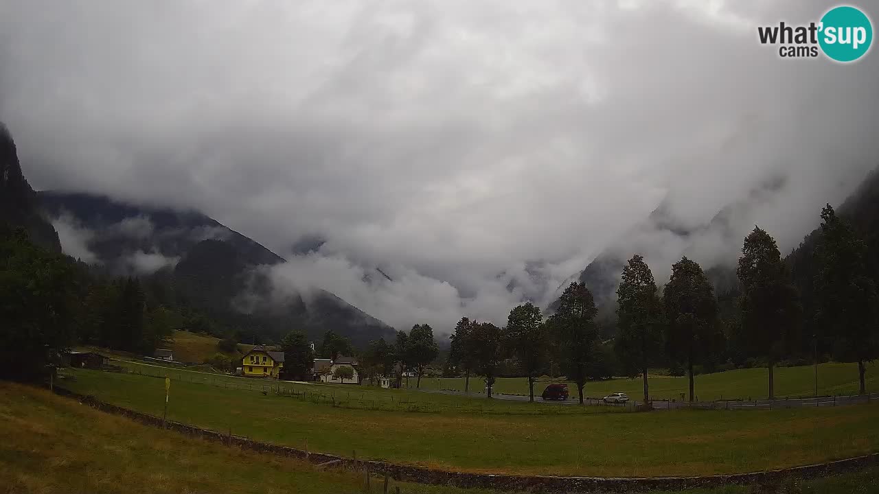 Spletna kamera Smučišče Log pod Mangartom – Bovec