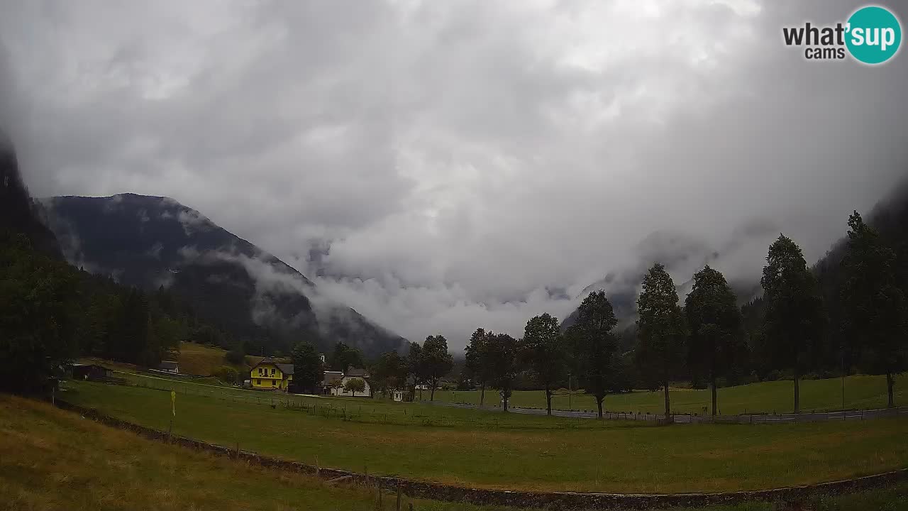 Cámara web en vivo Estación de esquí Log pod Mangartom – Bovec – Eslovenia