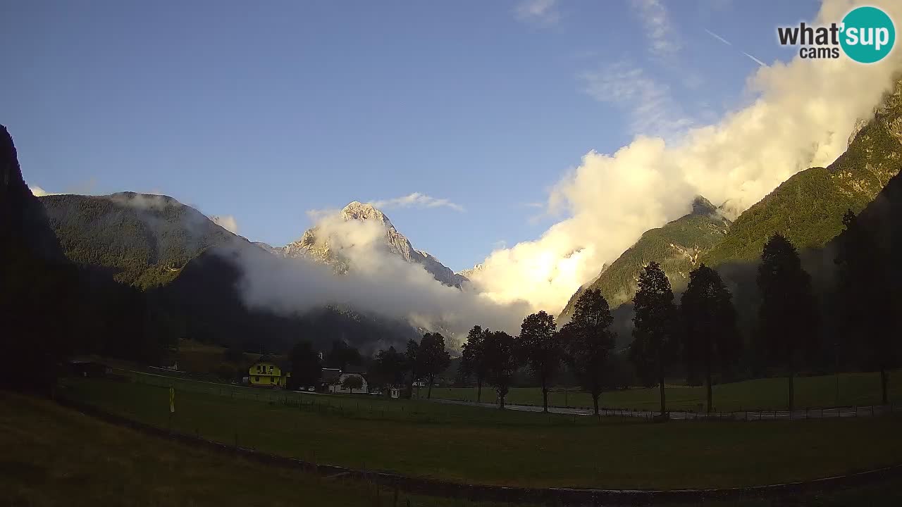 Spletna kamera Smučišče Log pod Mangartom – Bovec