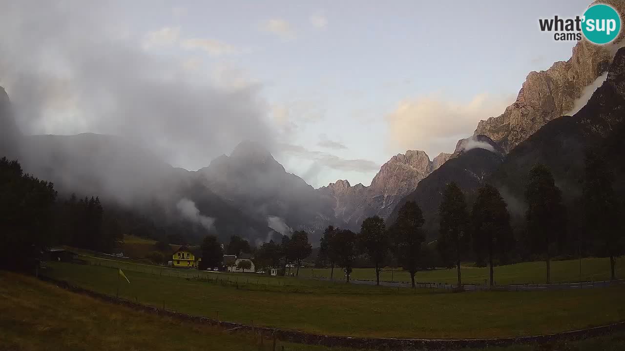 Cámara web en vivo Estación de esquí Log pod Mangartom – Bovec – Eslovenia