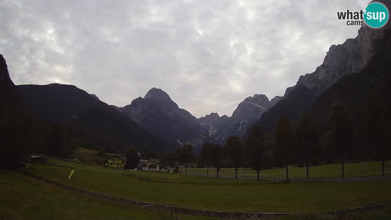 Cámara web en vivo Estación de esquí Log pod Mangartom – Bovec – Eslovenia