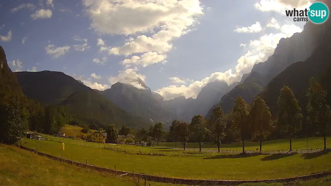 Cámara web en vivo Estación de esquí Log pod Mangartom – Bovec – Eslovenia