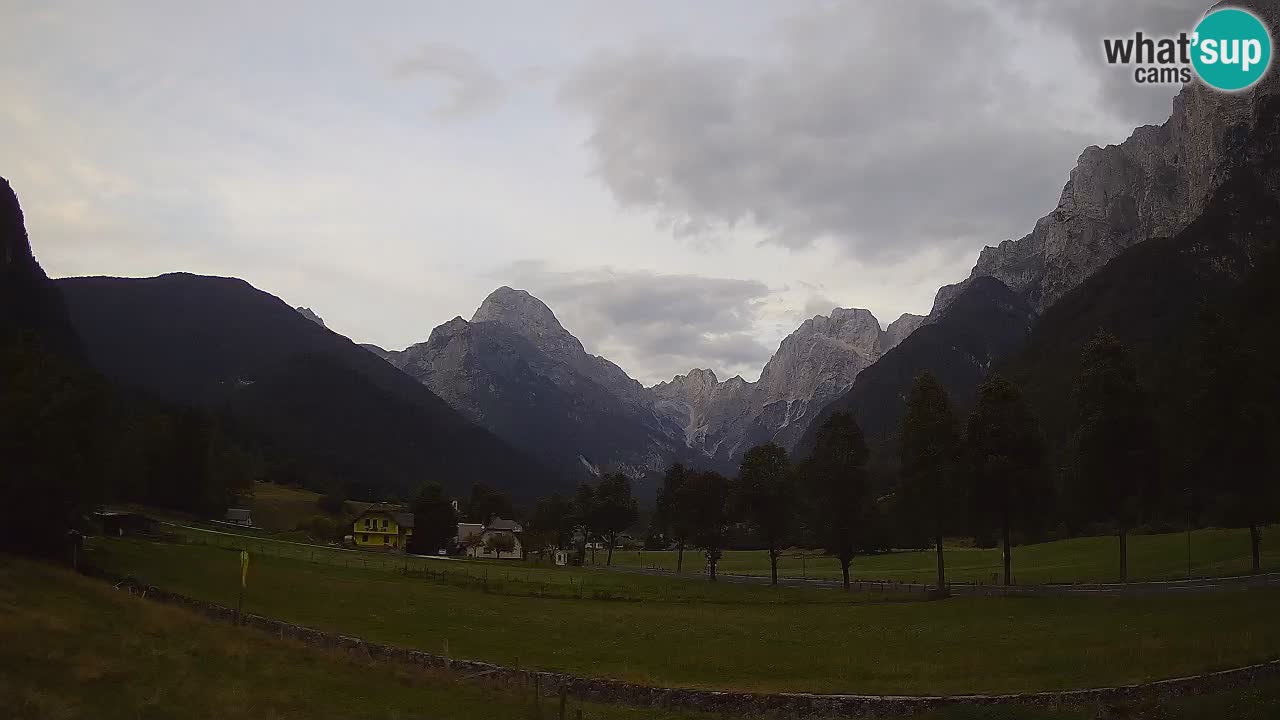 Cámara web en vivo Estación de esquí Log pod Mangartom – Bovec – Eslovenia