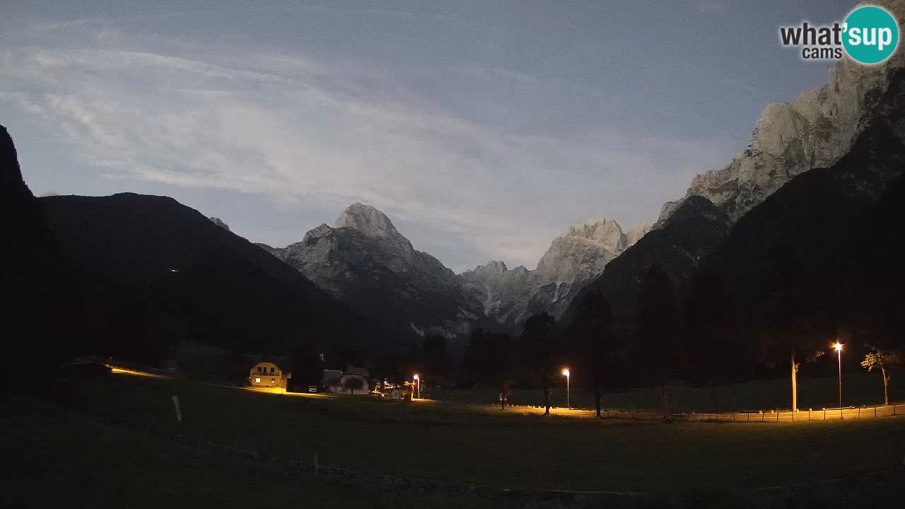 Cámara web en vivo Estación de esquí Log pod Mangartom – Bovec – Eslovenia