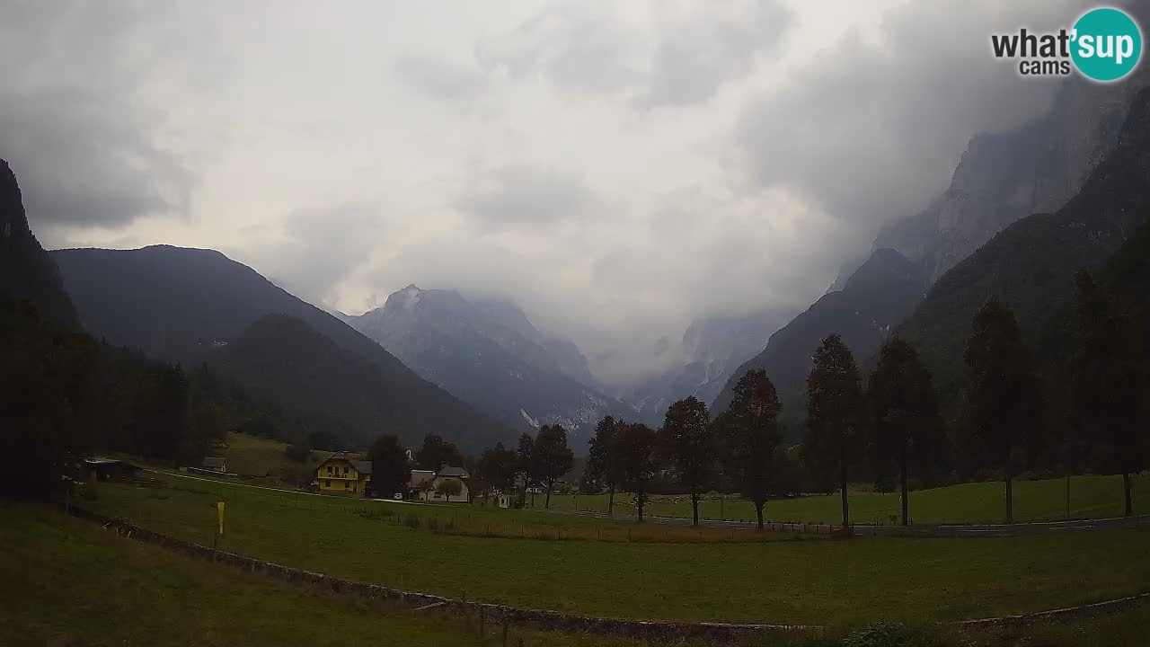 Spletna kamera Smučišče Log pod Mangartom – Bovec