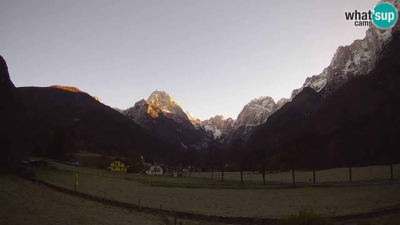 Cámara web en vivo Estación de esquí Log pod Mangartom – Bovec – Eslovenia